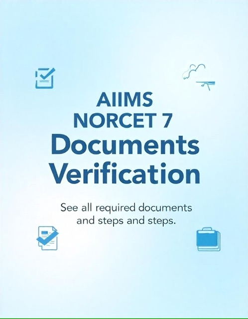 Norcet documents verification